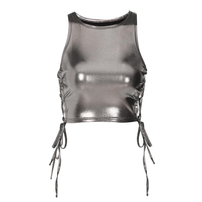 Women's Fashion Sexy Side Tie Slim Sleeveless Tube Top