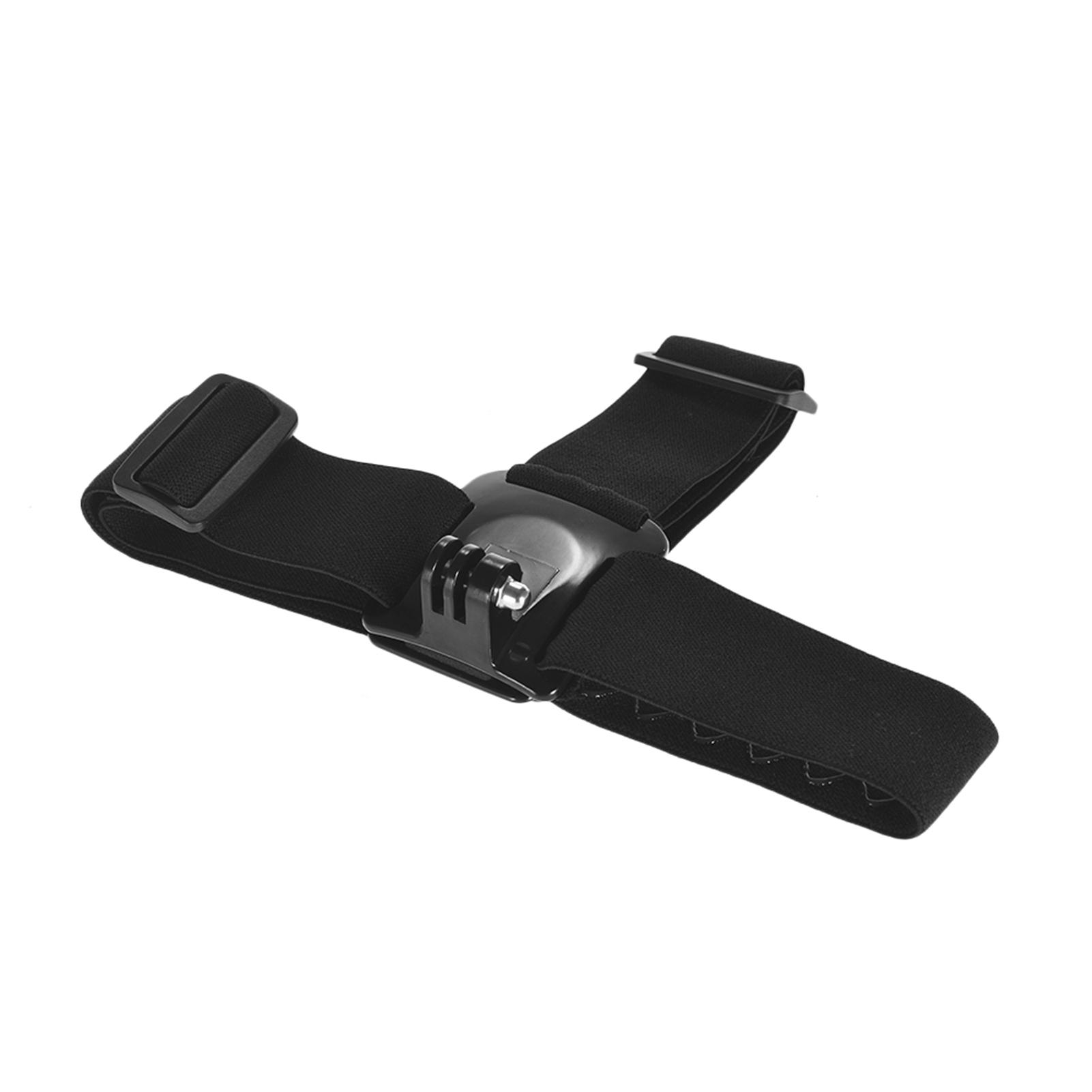 

Adjustable Anti Slip Action Camera Head Strap Headband Mount for GoPro hero 7 6 5 4 SJCAM YI чёрный