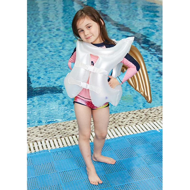 Nowy dmuchany kamizelka ratunkowa dla dzieci, koło do pływania, kamizelka wypornościowa dla niemowląt, kamizelka ratunkowa, złote skrzydła, koło do pływania, zapas