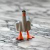 Funny Middle Finger Duck Decoration Resin Craft Desktop Cute Little Duck Figurine Sculpture Statue Ornament Home Office Decor Housewarming Gift
