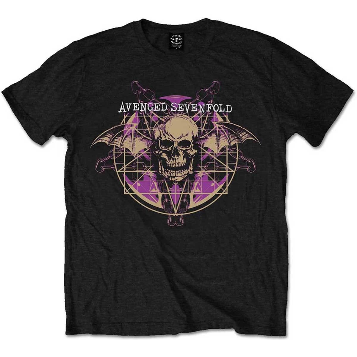 Avenged Sevenfold A7X Official Ritual Mens Unisex T-Shirt 4XL