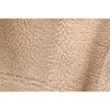 1pcs Woman's Fashion Thick Warm Faux Shearling Jacket Coat Vintage Long Sleeve Belt Hem Female Outerw