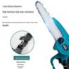 8-Inch Rechargeable Lithium Battery Handheld Electric Chainsaw for Garden and Wood Cutting