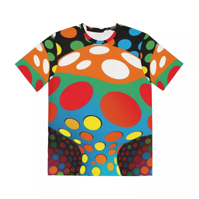 2024 Mushroom T Shirt For Mens Graphic Print Short Sleeve Tops 3D Casual Street Man's T-shirt Oversized Tee Shirt Men Clothing