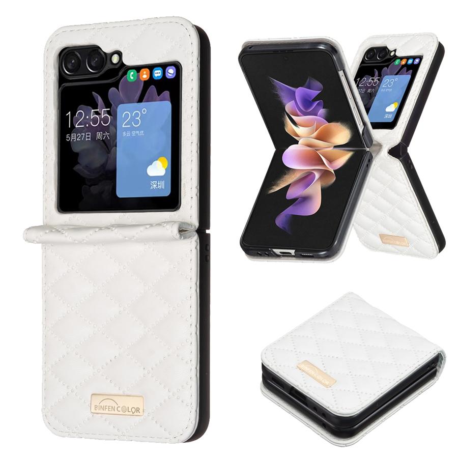 Wallet Small Fragrance Skin Friendly Magnetic Stand Leather Case For Samsung Galaxy Z Flip5 Fall Prevention Cover Z Flip 5