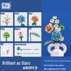 LOZ DIY Building Blocks Flower Bouquet - Tulip & Rose: Ideal Birthday Gift or Home Decor.
