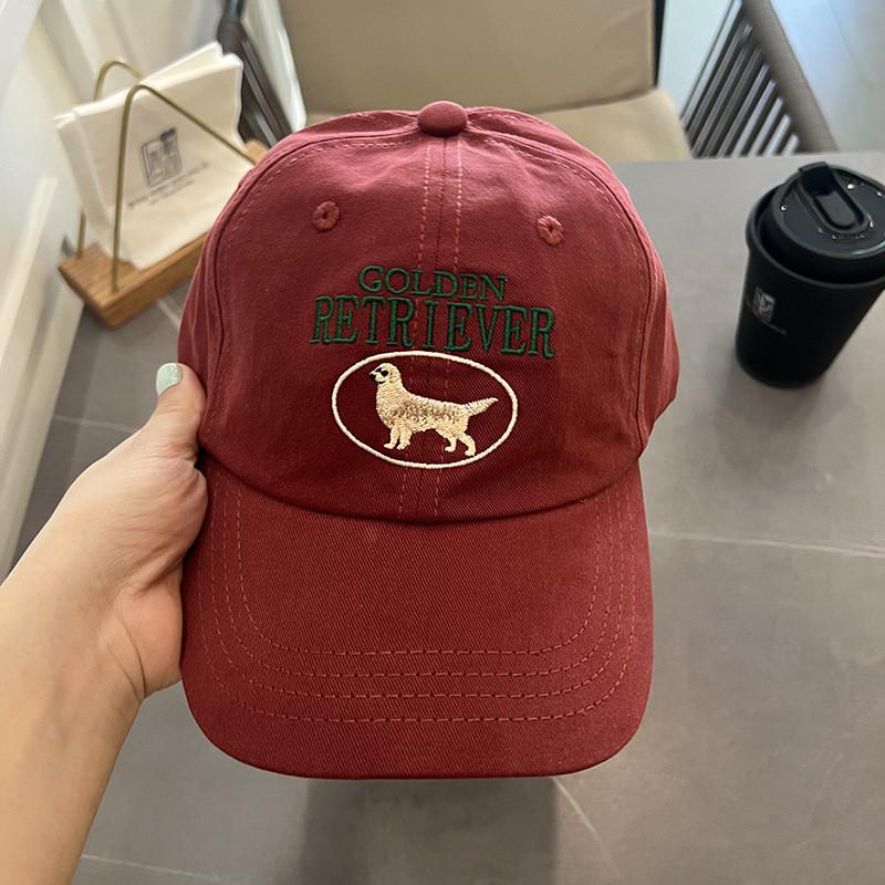 Animal Pattern Cotton Baseball Cap With Wide Brim For Casual Daily Wear And Spring Use