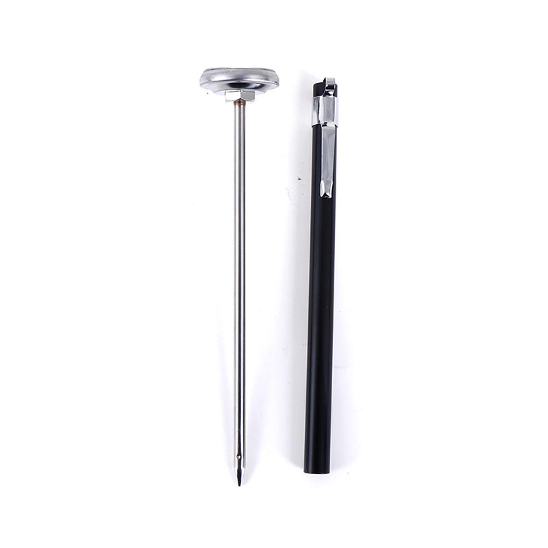 Stainless Steel Bbq Food Cooking Meat Coffee Milk Probe Thermometer Gauge Tool