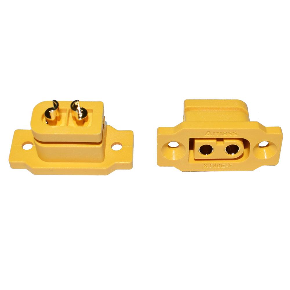 Amass XT60E-F XT60E Female Plug XT60H Male Bullet Connector Plug Adapter For RC FPV Lipo Battery RC Quadcopter XT60E Female Plug