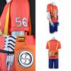One Piece Film Red-luffy Cosplay Costume Set For Kids And Adults