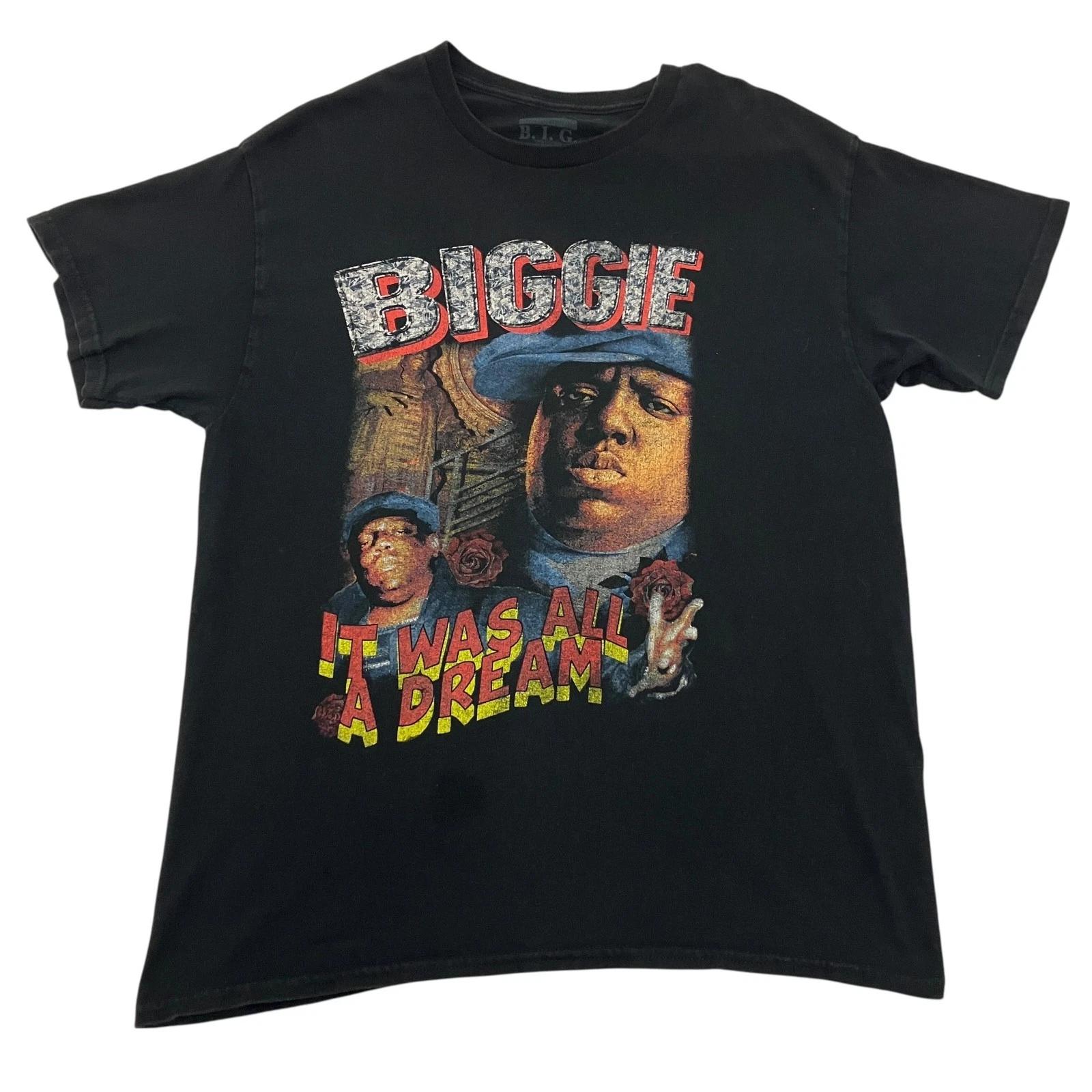 Notorious BIG Biggie Smalls T Shirt Large It Was All A Dream Graphic Rap Hip Hop XXXXL