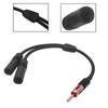 1pcs One Male and Two Female Are Used To Supply Car Antenna Cables, Car Antenna Adapters, Radio Antenna Extension Cords 2025 New