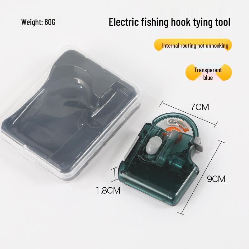 Automatic Electric Fishing Hook Tying Tool for Effortless Fishing Gear Setup