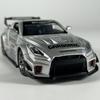 1:32 Nissan GTR CSR2 Modello in Lega Metallica Diecast Auto Decorazione per la Casa & Collezionabili Ornamento per Esposizione Hobby Regali per le Feste