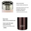Thermos Caffy Series 350ml Stainless Steel Vacuum Insulated Mug
