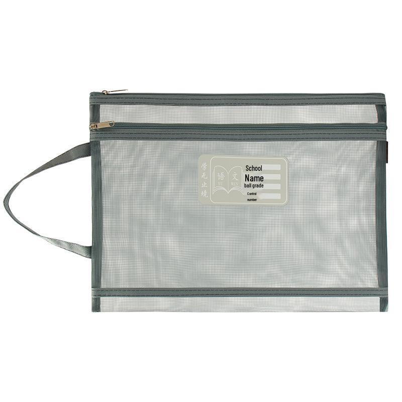 

Двухслойная папка для файлов формата А4 и пенал в стиле Моранди для студентов и беременных женщин A411 - Single Layer