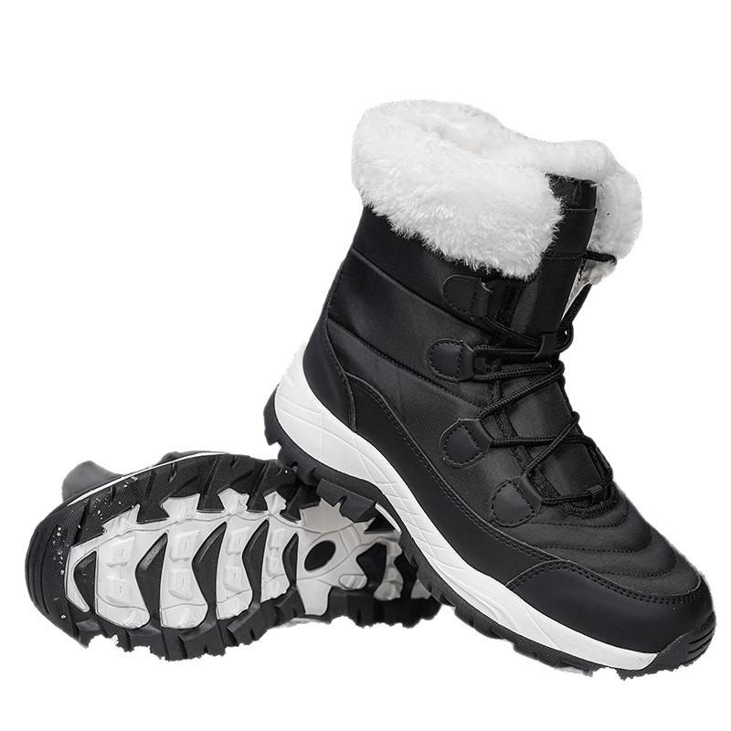 2025 Women's High-top Winter Snow Boots - Outdoor Travel Cotton Combat Footwear
