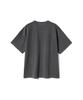 GAKKAI UNIONS Hero World Pigment Short Sleeve T-Shirt Charcoal