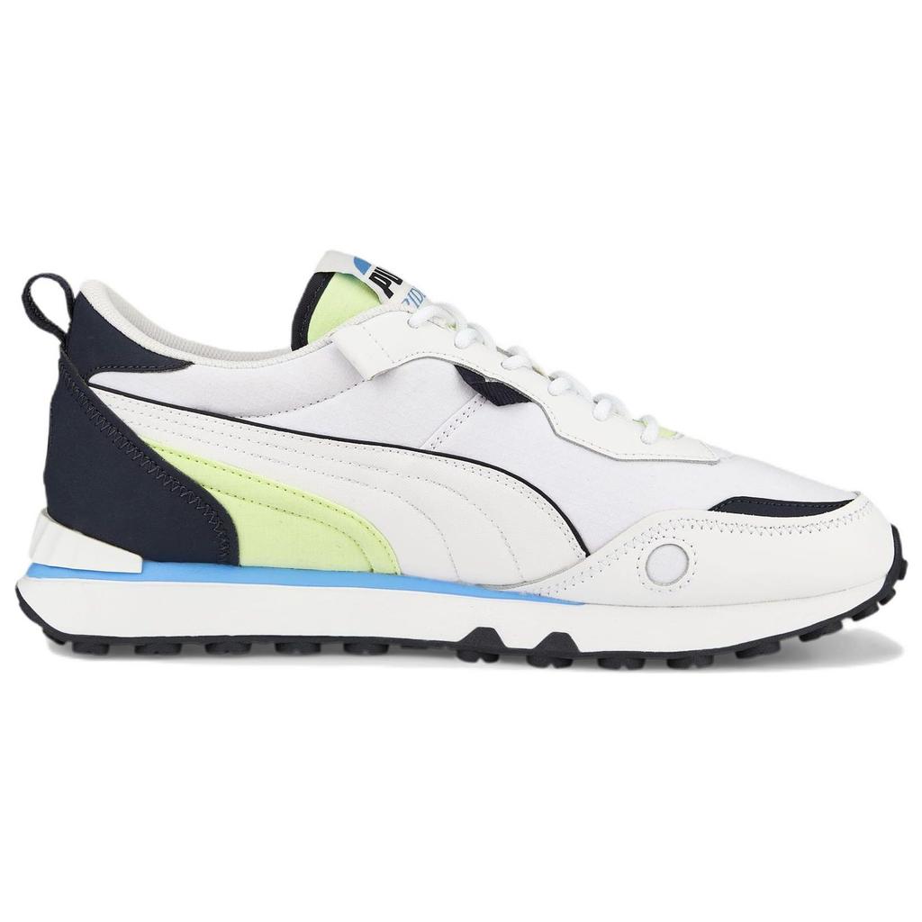 Puma Rider Fv Ultra Fabric Sports Low-Top Lifestyle Shoes Unisex Sneaker White Blue Green 387505-01