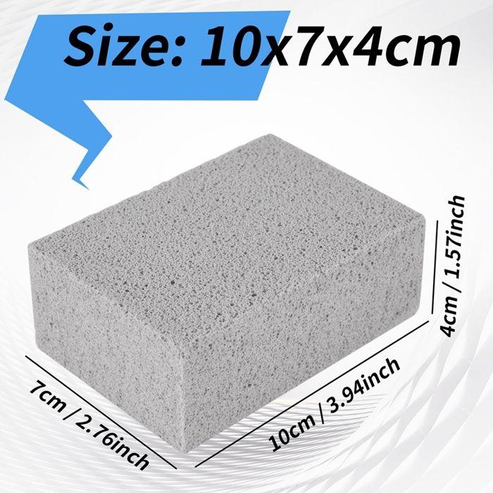 Pierre de nettoyage pour barbecue - SODIAL - Pack 6 - Pierre ponce 10x7x4 cm - Écologique - Sans poils