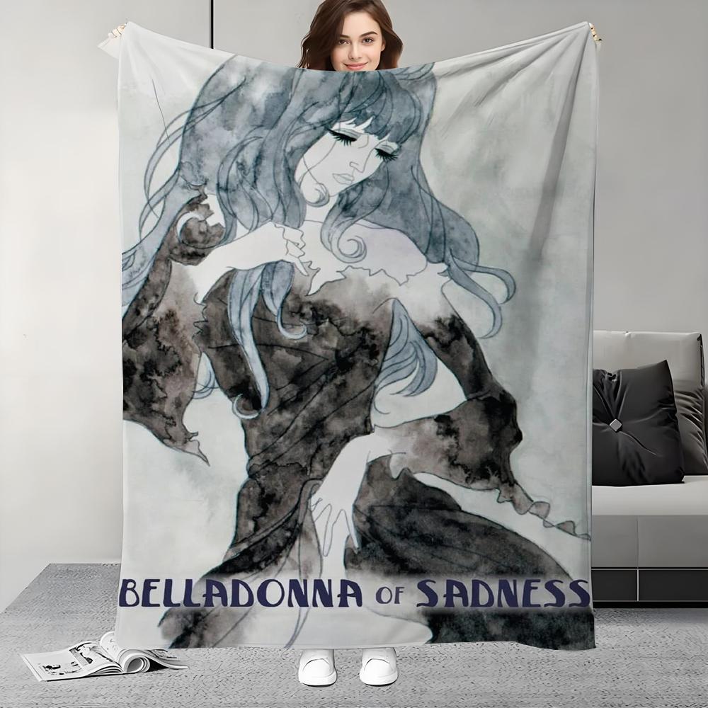 Movie Belladonna of Sadness Blanket Design Lightweight  For Dorms, Naps, Living Room, Office,Sofa,All Season