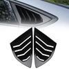 Car Rear Side Door Glass Louvers Cover For Ford For Mondeo For Fusion 2013-2025 Car Triangle Blinds Decorative Frame