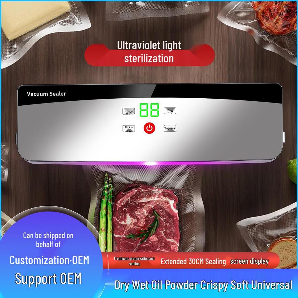 Wireless Automatic Vacuum Sealer: Portable Food Freshness Preserver for Home Use