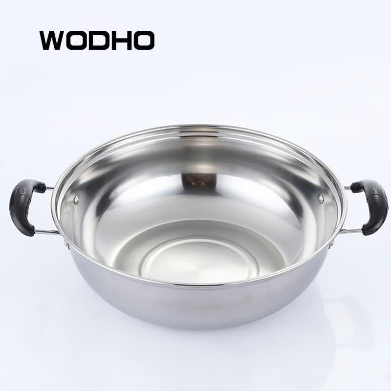 WODHO 28CM Double-Layer Multi-Function Steamer Pot