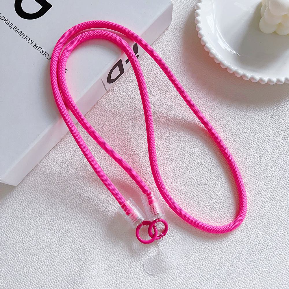 High-end Diagonal Carrying Mobile Phone Lanyard with Universal Case, Durable and Strong Back Clip Rope.