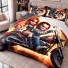 Chucky 3Pcs Bedding Set Duvet Cover With Two Pillowcases For Bedroom Home Decoration