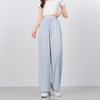 Tencel Denim Wide-leg Pants, New Thin and Loose Radish Pants, Straight High-waisted Elastic Men's and Women's Nine-point Pants