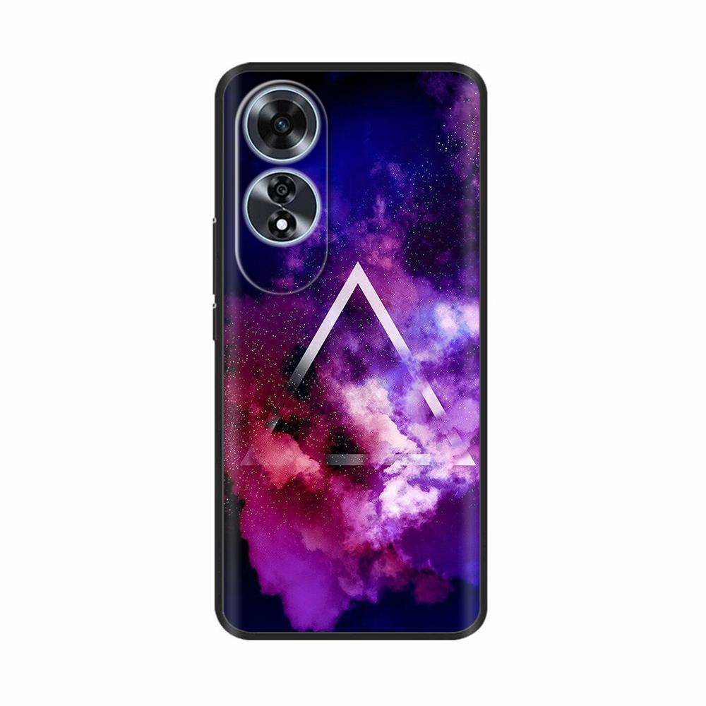 For OPPO A60 4G Case Cover Soft Silicone Bumper Funda For OPPO A60 OPPOA60 4G CPH2631 Phone Cases Shockproof Shell Capa Casing