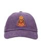 NOHANT Cord-Emblem Baseballkappe Lila