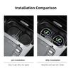 WQB1 2Pcs Car Water Cup Mat Auto Interior Storage Pad Accessories For Lexus F SPORT ES RX NX LS UX LM LX GX LC RZ IS CT GS RC HS LBX