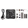 Digital DIY Electronic Clock Kit Light Control Rotation Digital LED Temperature Time Display Tool Set for Soldering Practice