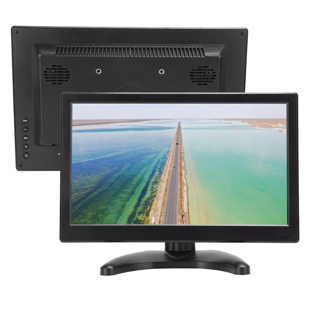 Portable Monitor Display HDMI VGA AV USB BNC Wall Mount Card Playback  11.6in