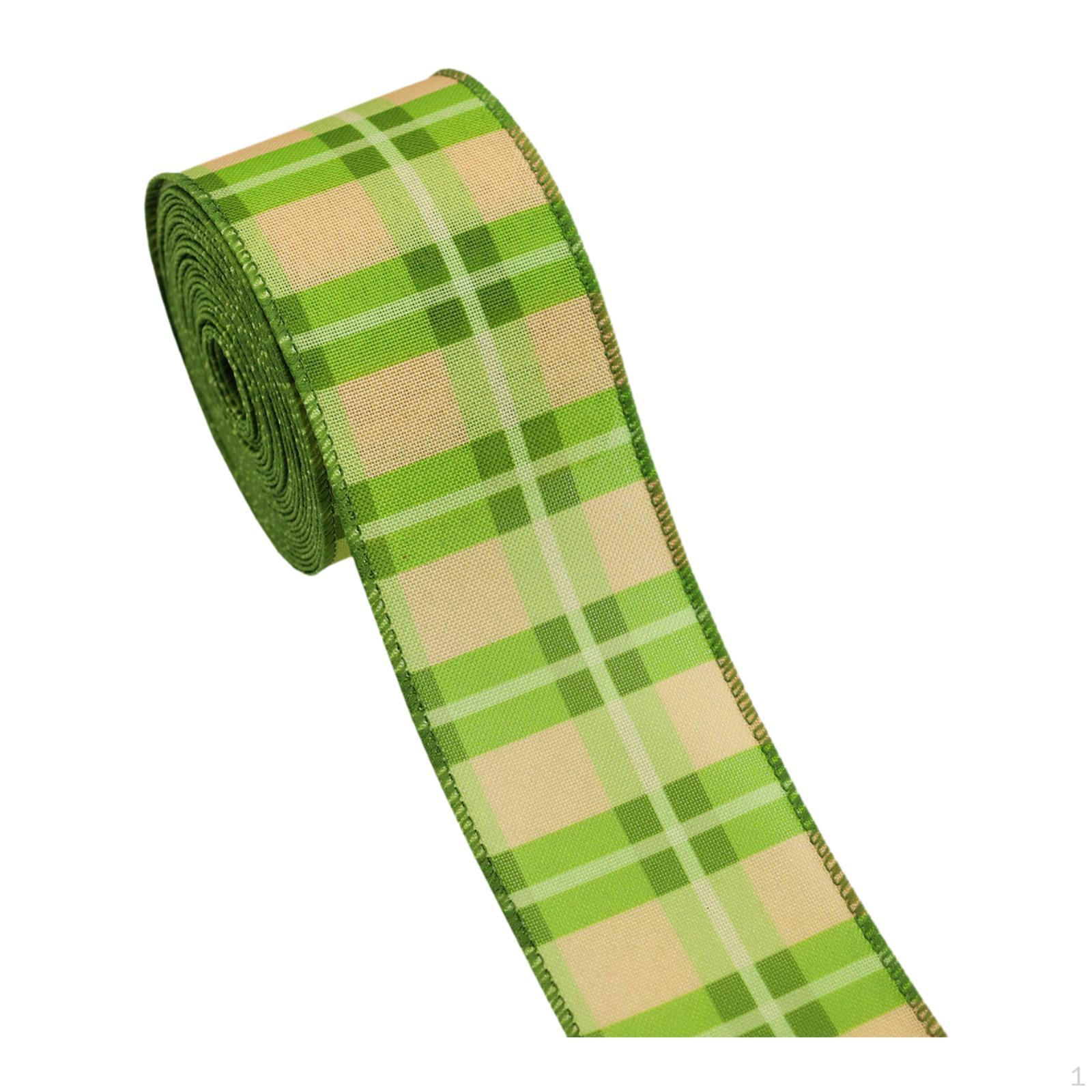 

Edged Ribbon for Easter, DIY Fabric Bows, Easter Gift Wrapping And Decoration. F