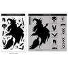 Halloween Stickers Creating A Festive Atmosphere 25*35cm Household Products Ghost Stickers Variety Of Styles Pvc Static Stickers