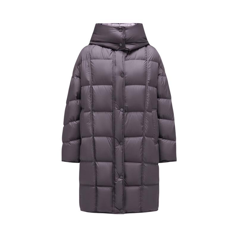 JUZI Annakol Loose Air Hooded Mid-length Women's Down Jacket