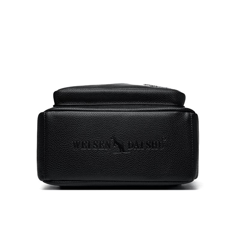 Plecak z frędzlami Damski plecak z miękkiej skóry Retro torba podróżna