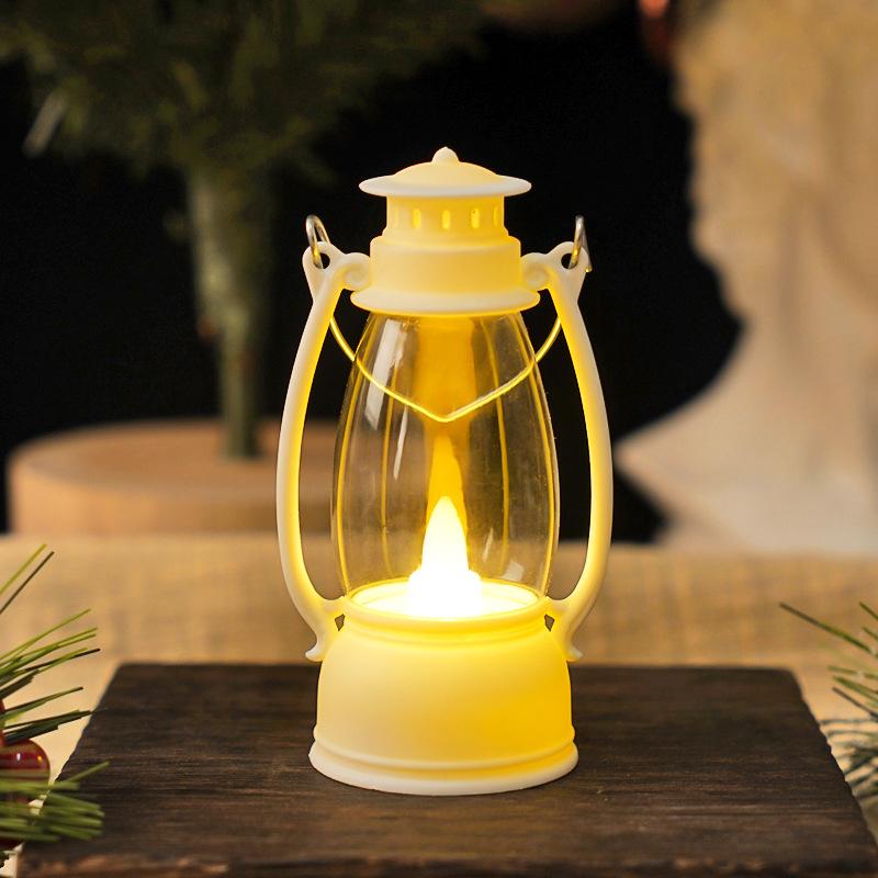 

Ретро Мини Фонарь Свечная ЛампаПортативный Ночник Керосиновая Лампа Декоративный Ветровой Фонарь Украшение white