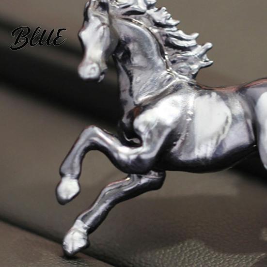Romantic Horse Brooch Pin Retro Enamel Design Badge Clothes Equine-inspired