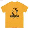 Nietzsche Classic Tee All Colors Sizes Philosopher Vintage Washed Unisex Soft Designer Clothes Stylish Breathable Homme Graphic