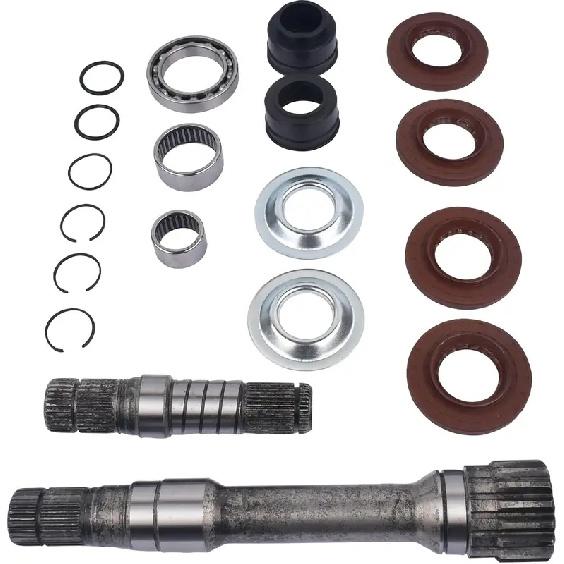 68257420AG 68139992AA Upgraded Front Differential Axle Intermediate Shaft Inner Shaft Kit Compatible with 2012-2018 RAM 1500