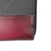 Used 11828 Nino GM 7931 New Logo Embossed Emblem Signature Rose Garden Pink Business Bag Crest Black Men's from Japan