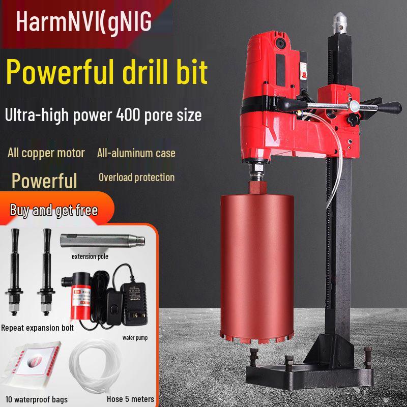 Dingjian High-Power Waterless Diamond Core Drill for Concrete and Engineering.