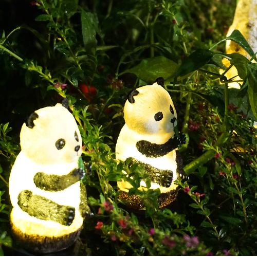 Solar Eagle Stehlampe Tierlampe Eichhörnchen Panda Villa Innenhof Dekoration Atmosphärenlampe Rasenlampe Eule