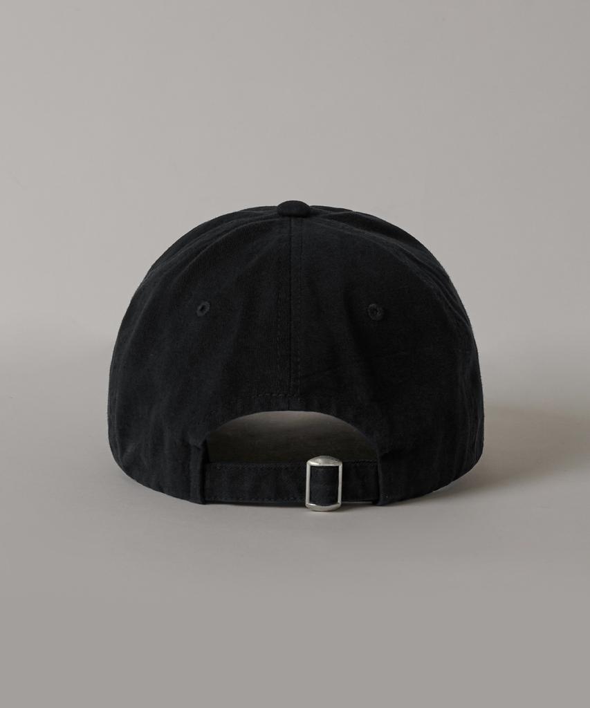 Kyuseu Washed Logo Ball Cap - Black/White