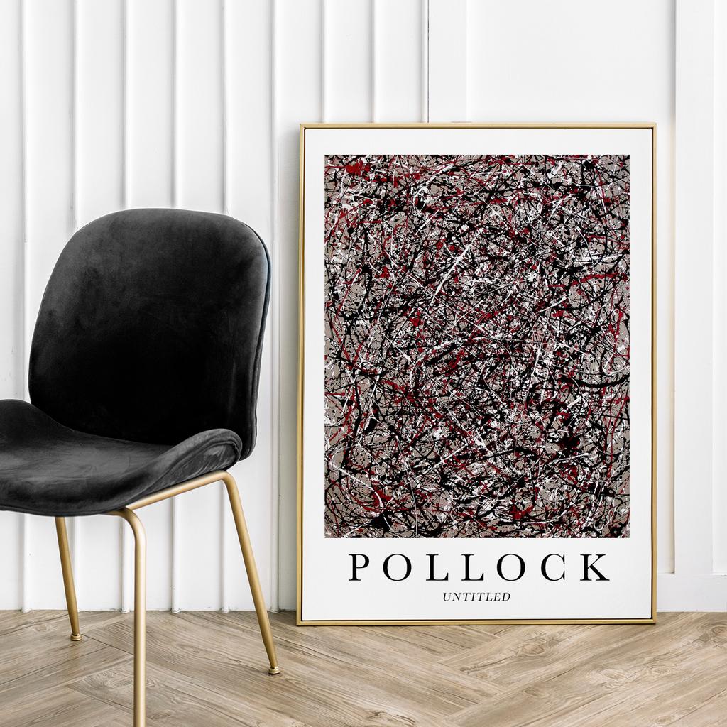Plakat Jackson Pollock abstrakcja