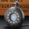 10pcs/lot Wholesale Vintage Roman Pocket Watch Romantic Star Sky Star Design Necklace Chain Quartz Pocket Fob Watches Pendant